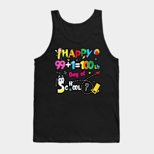 100 Days Of School Teacher or Kids  100th Day Tank Top